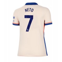 Camisa de time de futebol Chelsea Pedro Neto #7 Replicas 2º Equipamento Feminina 2024-25 Manga Curta